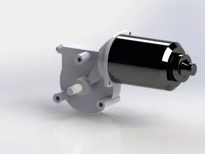 12V Wiper Motor 3D model