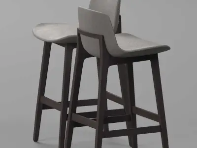 POLIFORM SGABELLO VENTURA Render Ready Vray Corona Free 3D model