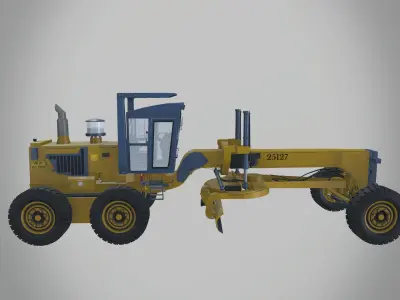 Grader 3D model