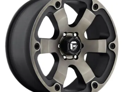 Fuel Beast Wheel Black With Dark Tint Face F150 Raptor 3D model