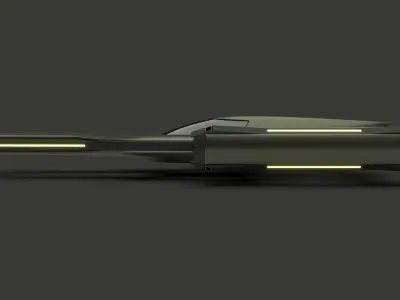 Racing Spaceship Acrux 3D model
