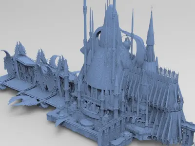 Dungeon of Cathedral of the Depths 2 3D model