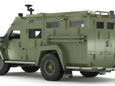 Bearcat military 3D model