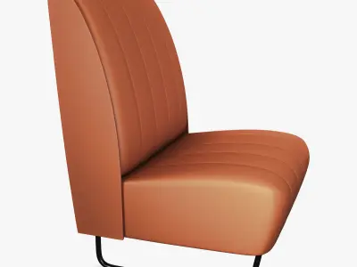 Retro Car Seat M 1 3D model