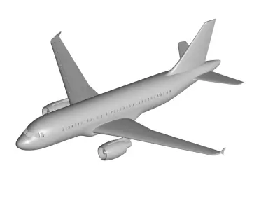 Airbus A319 3D model