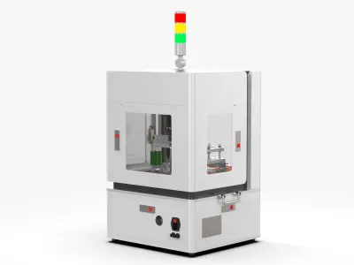 Semi Automatic Labeling Machine 3D model