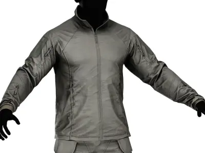 UFPRO UNIFORM Low-poly 3D model