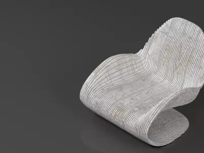 chair parametric Free 3D model