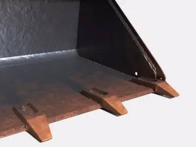 Skid Steer Bucket 3D model