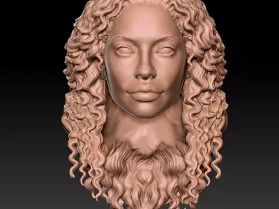 Zoe Washburne Gina Torres 3D print model