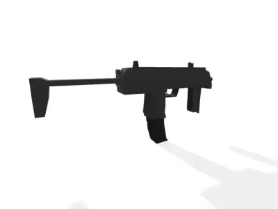 Mac-10 gun Free 3D model