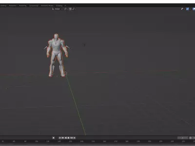 Iron Man Free low-poly 3D model