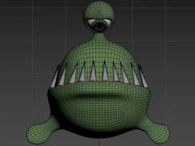 Cartoon Character 3D model