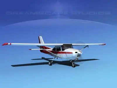 Cessna 172RG Cutlass V03 3D model