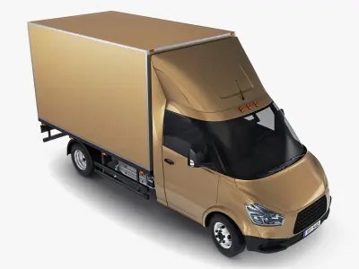 Generic Box Truck M 2 3D model