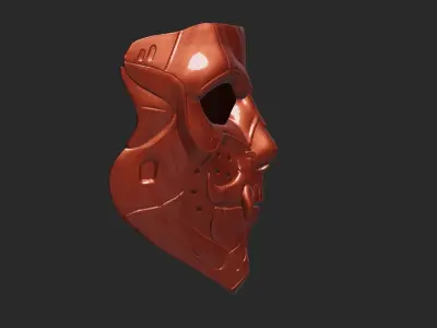 Demon Mask 3D print model purchase