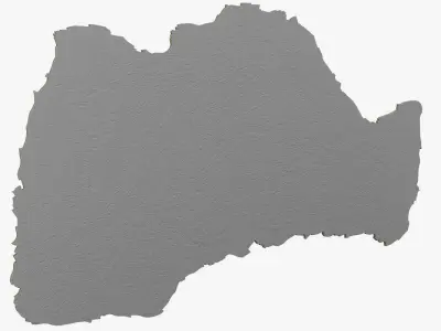 Gypsy Girl Mosaic 3D model