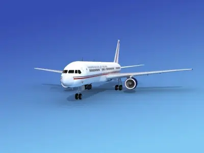 Boeing 757-200 Independence Jet 3D model