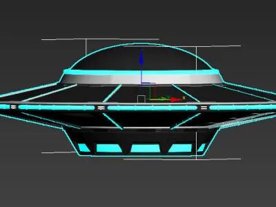 Alien UFO  3D model