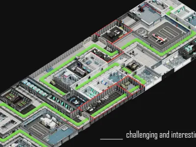 Base 1 Low-poly 3D model