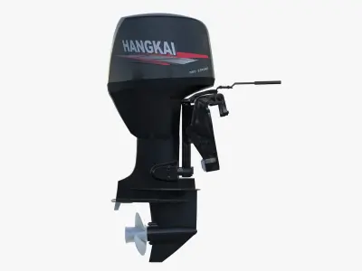Outboard Motor 3D model