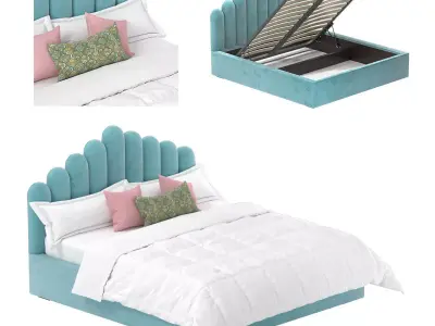 Bed Dimond Free 3D model