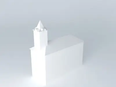 Name of Mary Church Kospallag 3D model