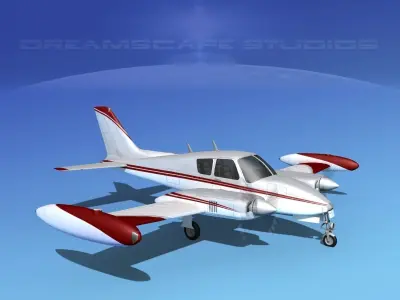 Cessna 310 V10 3D model