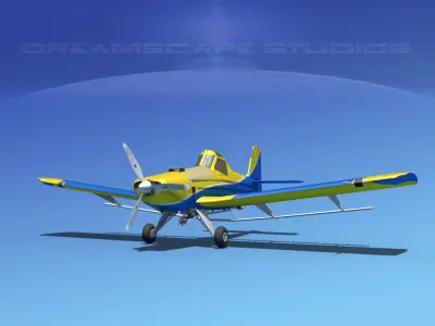 EMB-202 Cropduster v06 3D model