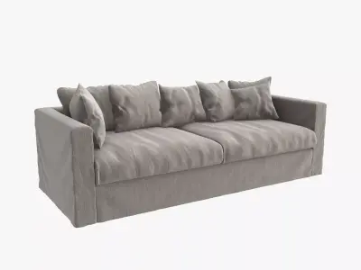 Decotique le grand three seat air sofa 3D model