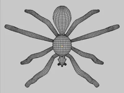 TEGENARIA DOMESTICA 3D print model
