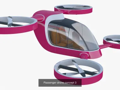 Passenger drones big collection 