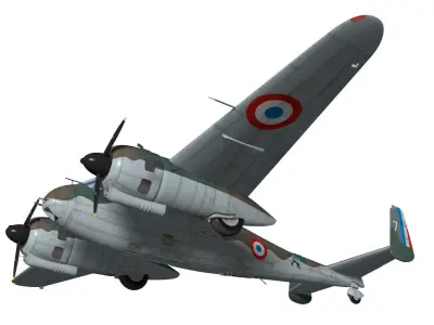 Breguet 690 3D model