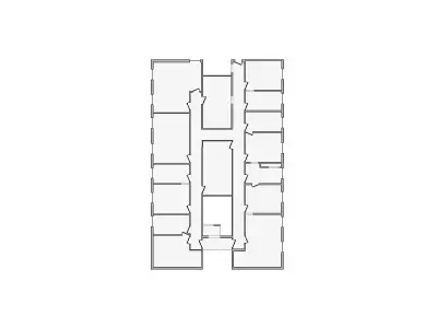 Commercial Interior Sketch - 6001-6500 SF - Xactimate 3D model
