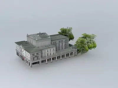 Arkadia building Free 3D model