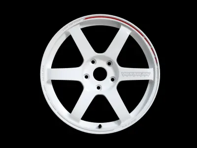 RAYS TE37 SAGA S-plus TIME ATTACK EDITION 3D model