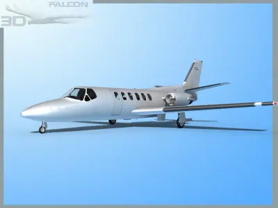 Cessna 560 Citation V   3D model