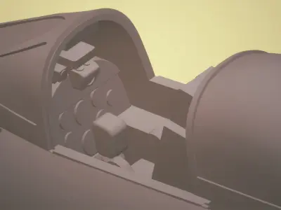 HAWKER HUNTER MK-58 1-72 SCALE HIGHLY DETAILED MODEL 3D print model