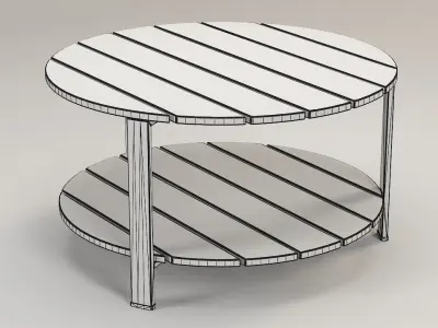 Coffee Table Jambi 3D model