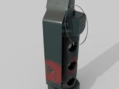 Grenade M 84 Low-poly 3D model