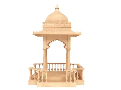 Domed canopie 3D model