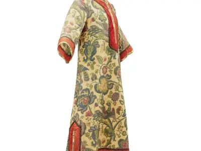 Bird Robe Low-poly 3D model