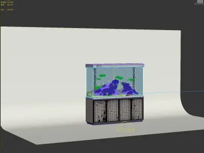 fish tank 3D model
