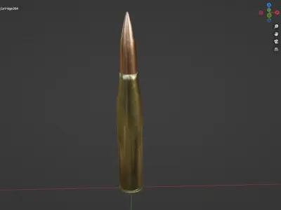 408 Chey Tac Ammo and Ammobox 3D model