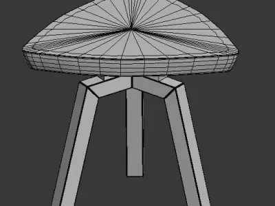 Coffee Stool Free 3D model