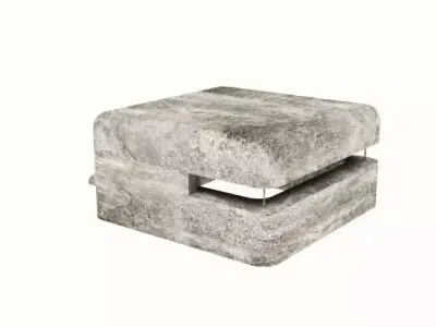 Big bunker Free low-poly 3D model