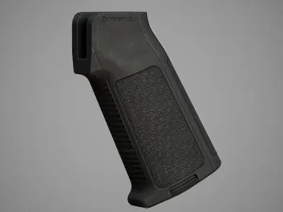 MIAD Pistol Grip - Replica Low-poly 3D model