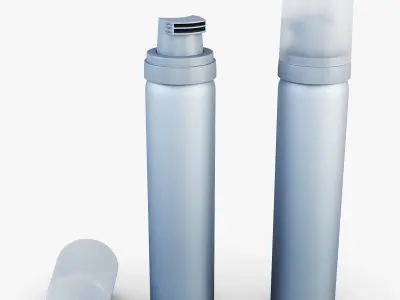 Spray foam can 3D model