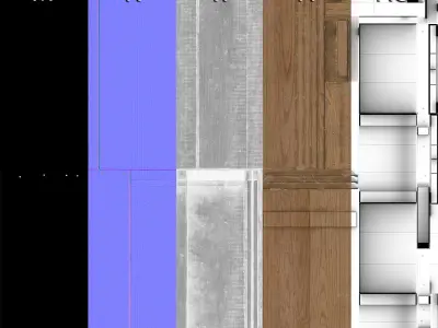 Wooden Ammo Box - PBR Game-Ready Low-poly 3D model