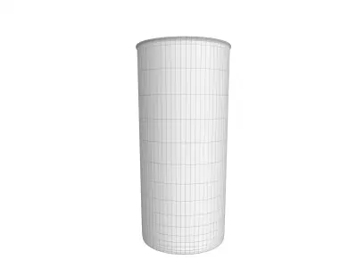 Tall Glass Free low-poly 3D model
